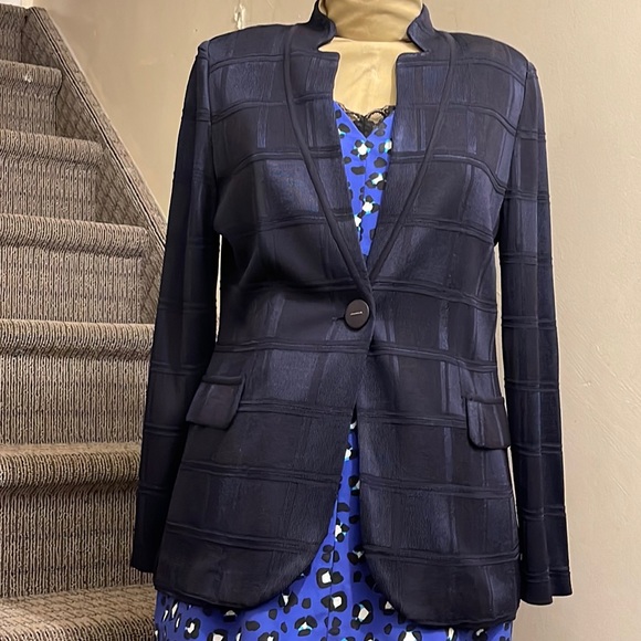 Misook Navy Cardigan